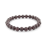 Гранат 5мм, браслет "Классика" длина 17см
