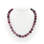 Турмалин (имитация) 12мм, круглые граненые, "Шарм" бусы длиной 50см