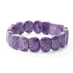 Браслет чароит "Лео-мини", класс А, 16мм